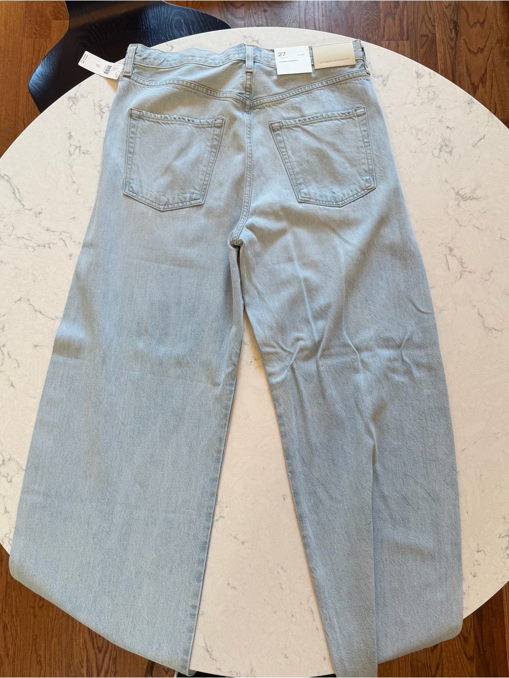 NWT 🩵 Citizens of Humanity Brynn Drawstring Trouser Jeans Size 27 - Picture 4 of 10